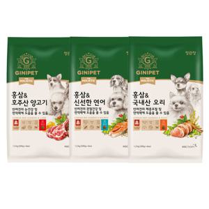 정관장 지니펫 더홀리스틱 홍삼사료 1.2kg 택 1