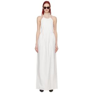 25 FW 막스마라 여성 화이트 유로파 맥시 드레스 241132F055001