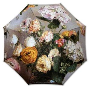 아트박스/헬로레인캣츠 명화_앙리팡탱라투르-수국화(W) 자동우산