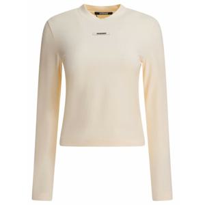 [JACQUEMUS] 라프리마 여성 Gros 그레인 롱 슬리브 티셔츠 24ETSW00155 AJ00124130 베이지 /3