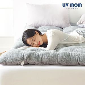 리브맘 푹신폭신 양털토퍼 퀸