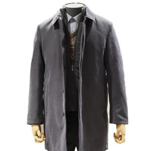 [바쏘]F/W 차콜 패딩 라이너 싱글 트렌치코트 WSY3CC02ACH