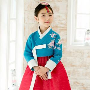 [예가한복]WN1066 도란나래 여아한복