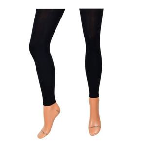 150D 검은색 두꺼운 무발 스타킹 2매