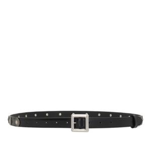 앤드뮐미스터 블랙 스터드 가죽 벨트 B0013387 LT128099