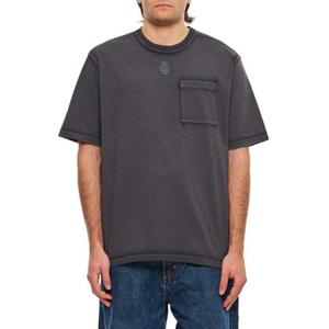 알렉산더 맥퀸 반팔 티셔츠 815068QTAC6548 Grey