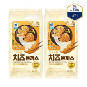 [사조대림]더 바삭한 치즈돈까스 420g  X 2개