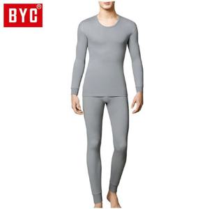 BYC 남성 내복 슬라이트 상하세트 DOLS0027 그레이