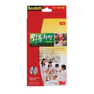 3M)외풍차단비닐(대형) 방한용품