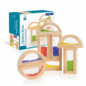 가이드크래프트 레인보우 비즈 블록 8pcs