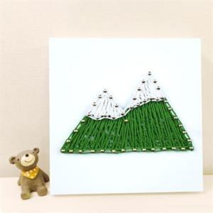 아트박스/72페이지 꼬마 산 스트링아트 만들기 패키지 DIY