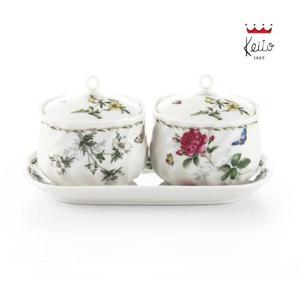 아트박스/게이또 블루밍가든 티캐디/설탕기세트 5P