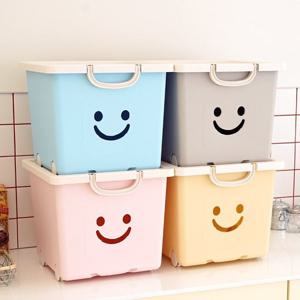 모던 이동식 해피박스 44L 4P 장난감 정리함