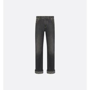 디올 데님 팬츠 552P32A3003 9108 BLACK Black