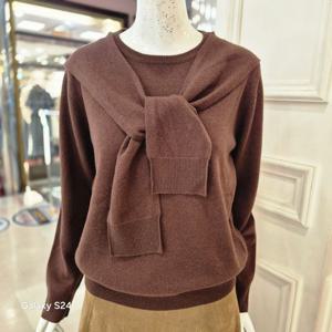 [BCBG] 올앤썬드리 가을25 피기백 카디 니트 A5F8K423