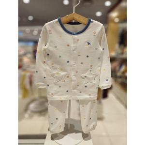 블루독베이비[hu] 25.FW겨울신상 IV)라인스타모달내의 45C70-054-05 유아내의 신생아내복 실내복 출산선물