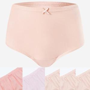 [BYC]BYC 여성 면팬티 순면팬티 삼각팬티 맥시 요일 여삼각 5매입 살색 핑크색