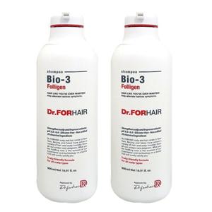 닥터포헤어 폴리젠 바이오3 탈모완화샴푸 500ml 2개