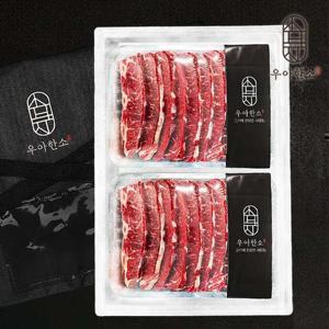 [우아한소] 프리미엄 LA갈비 선물세트 (2kg+2kg) 4kg