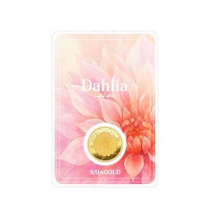 [아시아골드] 다알리아 24k 순금 잠상 골드바 골드코인 3.75g