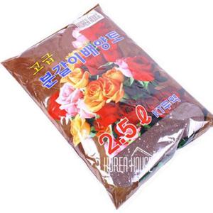 배양토 화초용 관상수 재배용 분갈이 흙 2.5L (WDAF866)
