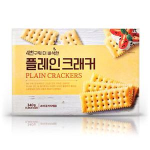 플레인 크래커 4번구운 바삭한 다이어트 과자340g