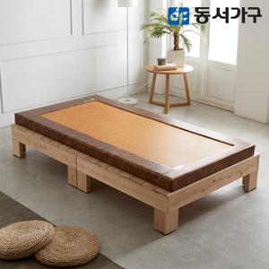 동서가구 알로 무헤드 편백나무 100% 슈퍼싱글 SS 황토 고급 보료 흙침대 DF637743