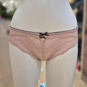 예스 DP02 여성 블랙연핑크 햄라인팬티 여자 편한 속옷 삼각 스판 햄 레이
