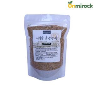 온미락 너래안 국산 볶음참깨 300g 화천 선별 고소한 로스팅 볶음깨 지퍼팩 파우치