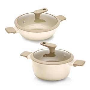 리벤스 퍼펙트 세라믹 IH 인덕션 양수냄비 24cm+전골냄비 24cm