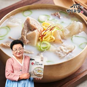 정성곳간 강순의 명인의 한우 스지 도가니탕 700g 4팩