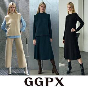 ★셋업3종세트★24FW 최신상 GGPX 조직 니트 셋업 3종 GX244F0301SO