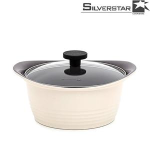[SiverStar] 실버스타 오브니 세라믹코팅 주물냄비 양수24cm