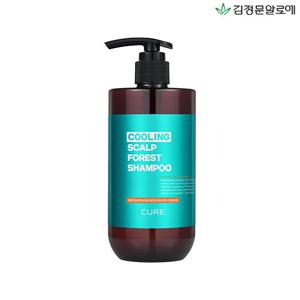 [TV/10%적립]김정문알로에 큐어 쿨링 스칼프 포레스트 샴푸 1개