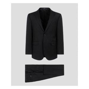 [갤럭시][갤럭시] [GX BLACK] 울 스트래치 솔리드 슬림핏 수트 세트 - 블랙 (PS001343795)