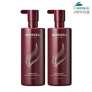 [현대약품]마이녹셀 뉴트리션 스칼프 볼륨 탈모샴푸 480mlx2개