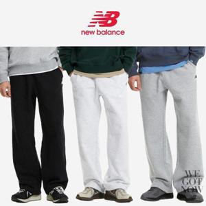 뉴발란스 UNI ESS 클래식 기모 와이드팬츠 NBMLE41043