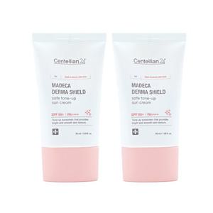 [본사공식] 센텔리안24 마데카 더마 쉴드 세이프 톤업 선크림 50ml (SPF50+) 2개