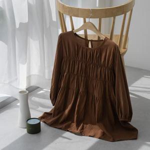 [리센] 로클리셔링블라우스-QLBL2508023-