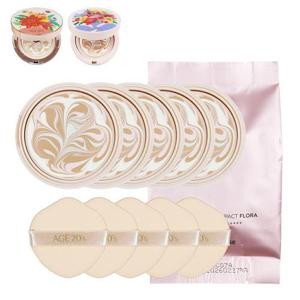 에이지투웨니스 에센스 커버 팩트 플로라 에디션 14g(SPF50+) 리필 5개