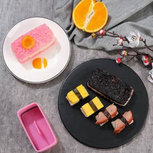 초밥틀 네모 사각 스시 주먹밥 초밥 하와이안 무스비 김밥틀 소풍 도시락 만들기 핑크 L309