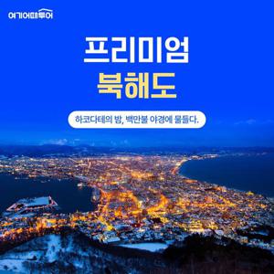 [NO팁,NO옵션/고품격]백만불 야경 하코타테 포함 온천/야경/미식 낭만 북해도 일주 4일