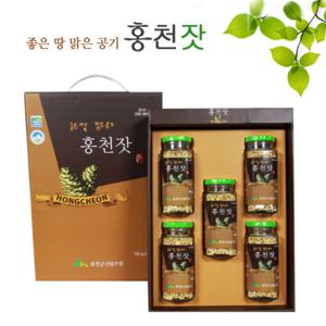 [홍천군산림조합] 좋은땅 맑은공기 홍천잣150g x 5병