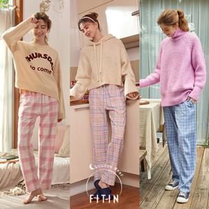 [최저가] 23년 F/W 피트인 여성 소프트기모 플라넬 팬츠 3종