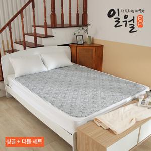 [일월] 피치터치 초절전형 워셔블 카본 탄소 전기매트 / 카본매트 싱글 + 더블