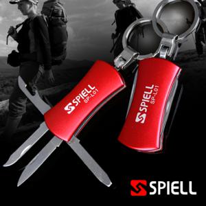 [스피엘 SP-L01] 6가지기능 다용도멀티툴/맥가이버칼/캠핑/등산/낚시용품/열쇠고리/다용도칼/주머니칼