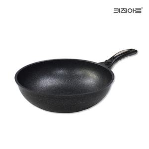 [BJ] 키친아트 첼로 마블코팅 웍 궁중팬 26cm