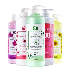 퍼퓸 샴푸 린스 바디워시 바디로션 1000ml 1+1