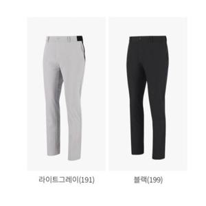 [엘르골프]남성 봄ㅡ여름 화섬 와끼 밴드 슬림핏 바지6K11651_DJ