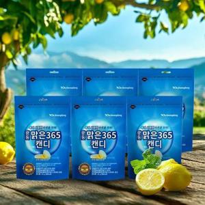 [광동 맑은365]광동 맑은365 무설탕 목 캔디 6팩_17157272_588471